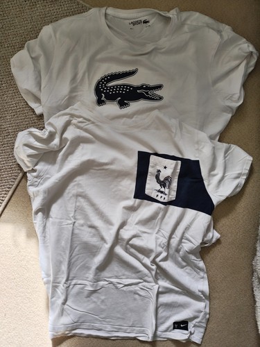 Lacoste shirt weiß xxl und - t-shirt,