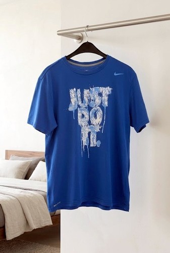Nike herren shirt l - t-shirt, gr.