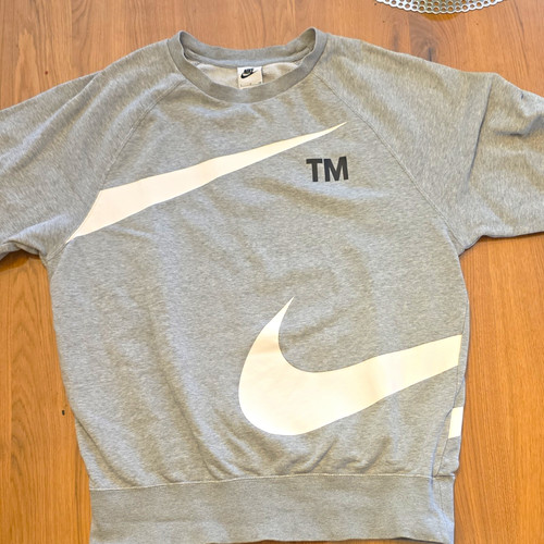 Nike herren sweatshirt grau - nike,